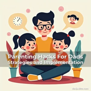 Artistic representation for Parenting Hacks For Dads Strategies and Implementation