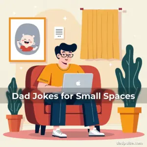 Artistic representation for Dad Jokes for Small Spaces