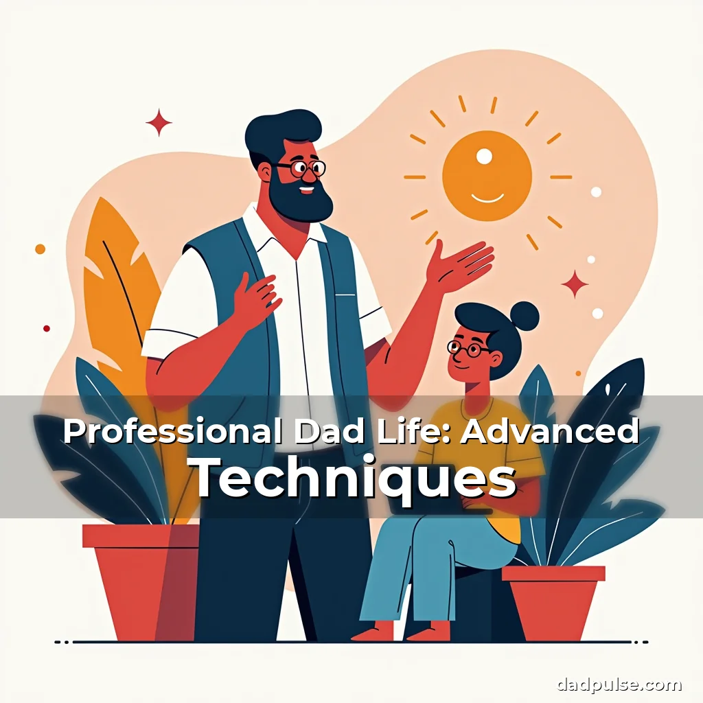 Artistic representation for Professional Dad Life: Advanced Techniques
