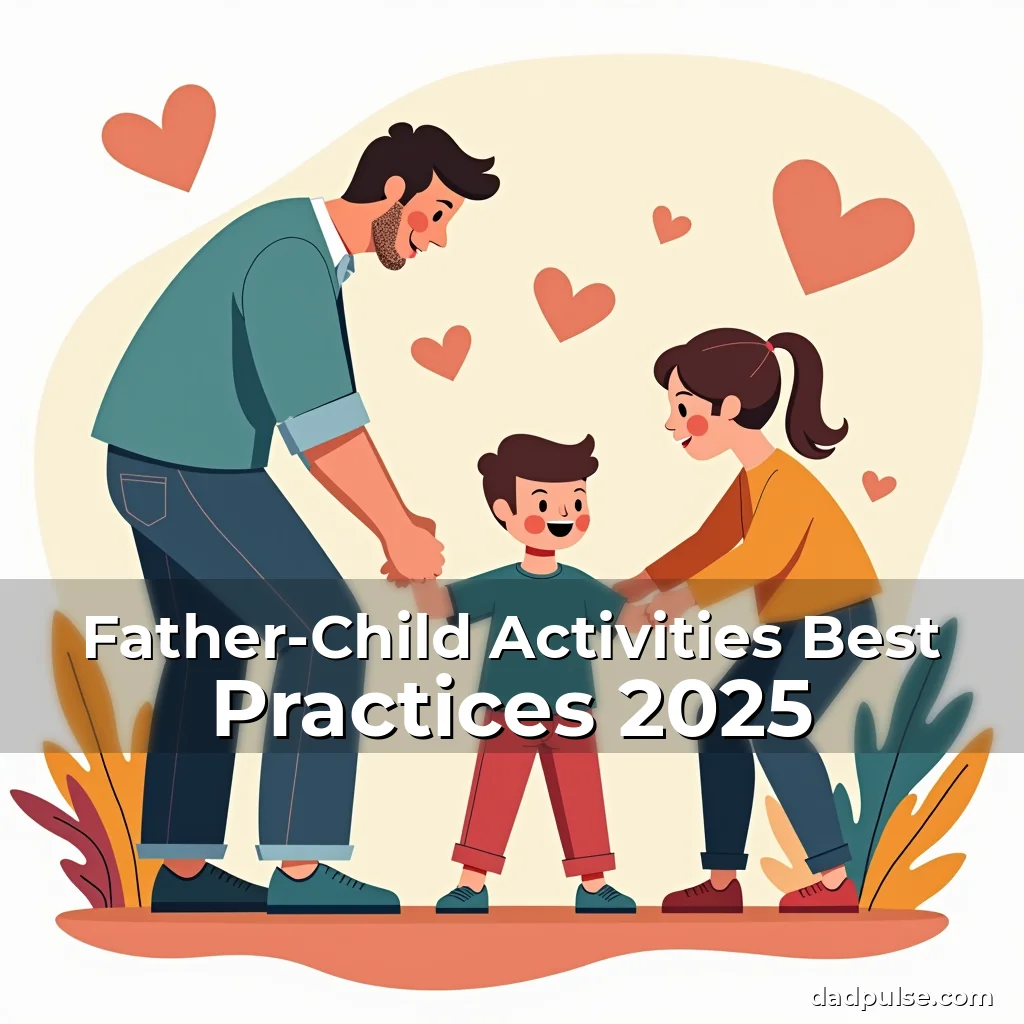 Artistic representation for Father-Child Activities Best Practices 2025