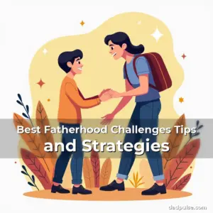Artistic representation for Best Fatherhood Challenges Tips and Strategies