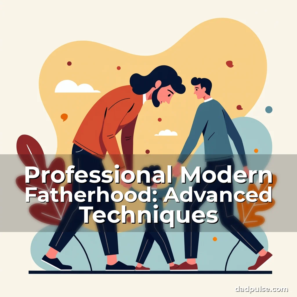Artistic representation for Professional Modern Fatherhood: Advanced Techniques
