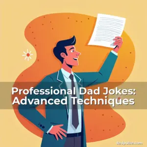 Artistic representation for Professional Dad Jokes: Advanced Techniques