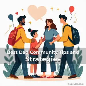 Artistic representation for Best Dad Community Tips and Strategies