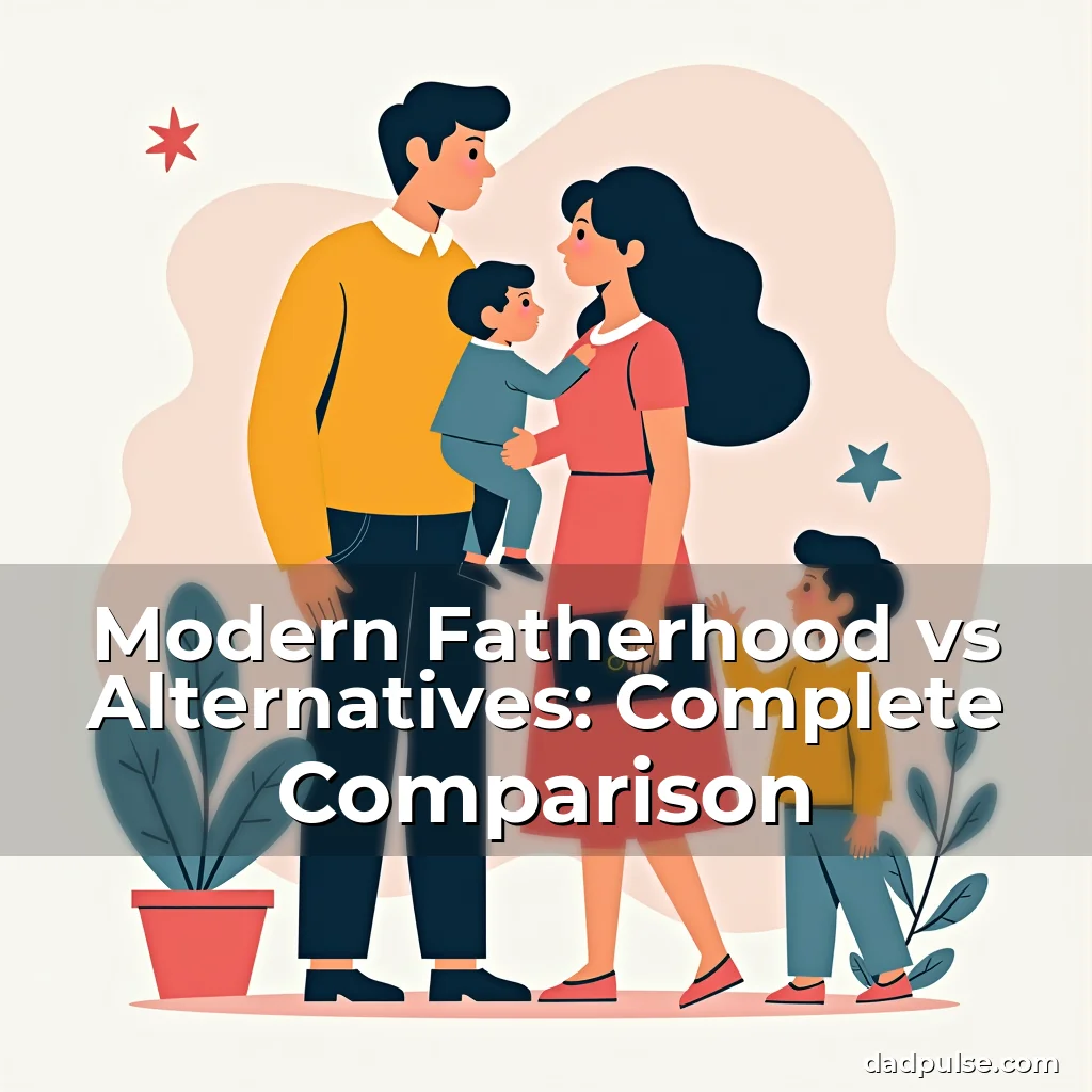 Artistic representation for Modern Fatherhood vs Alternatives: Complete Comparison