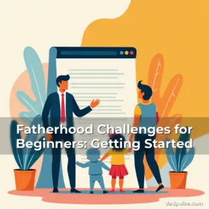 Artistic representation for Fatherhood Challenges for Beginners: Getting Started