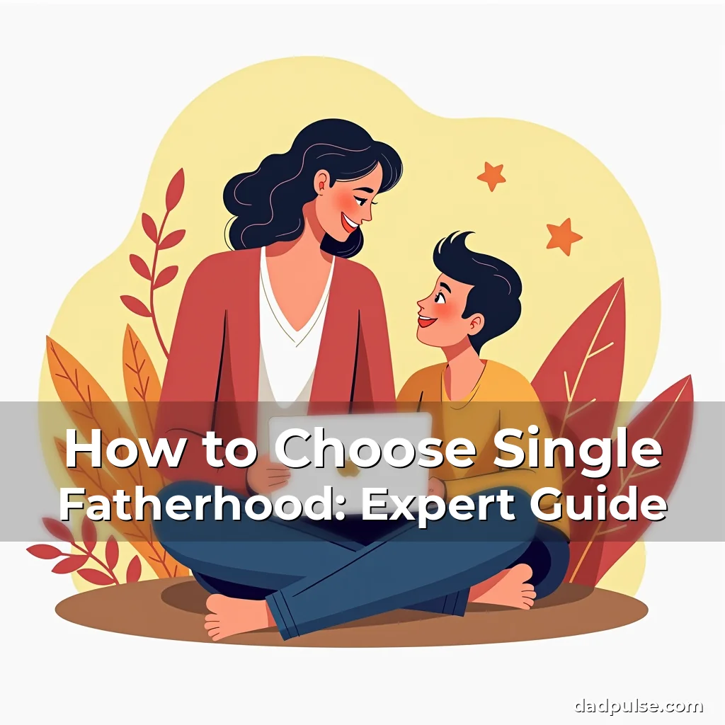 Artistic representation for How to Choose Single Fatherhood: Expert Guide