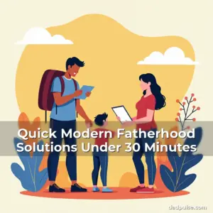 Artistic representation for Quick Modern Fatherhood Solutions Under 30 Minutes