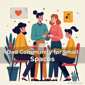 Artistic representation for Dad Community for Small Spaces