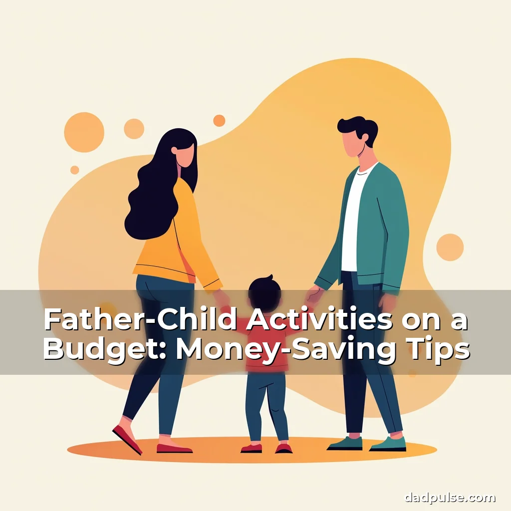 Artistic representation for Father-Child Activities on a Budget: Money-Saving Tips