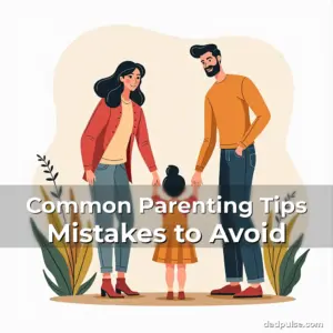 Artistic representation for Common Parenting Tips Mistakes to Avoid