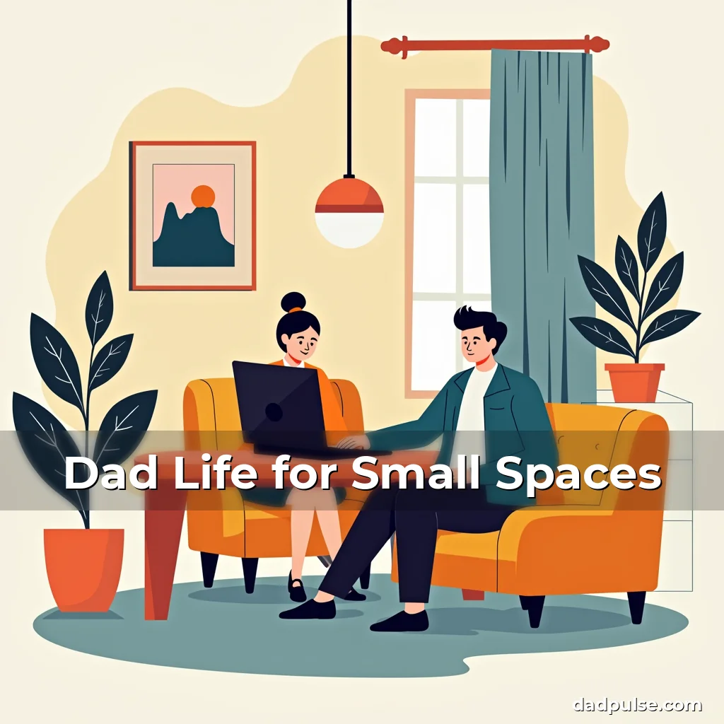 Artistic representation for Dad Life for Small Spaces