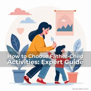 Artistic representation for How to Choose Father-Child Activities: Expert Guide