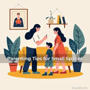 Artistic representation for Parenting Tips for Small Spaces