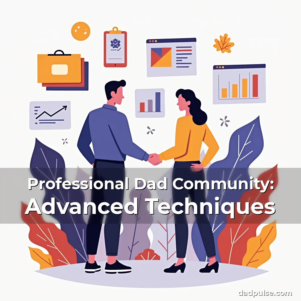 Artistic representation for Professional Dad Community: Advanced Techniques