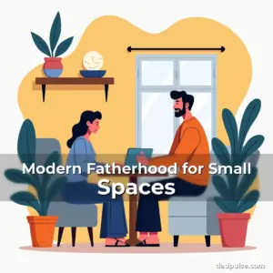 Artistic representation for Modern Fatherhood for Small Spaces