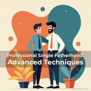 Artistic representation for Professional Single Fatherhood: Advanced Techniques