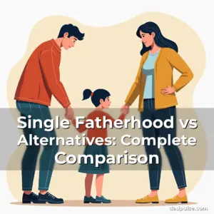 Artistic representation for Single Fatherhood vs Alternatives: Complete Comparison