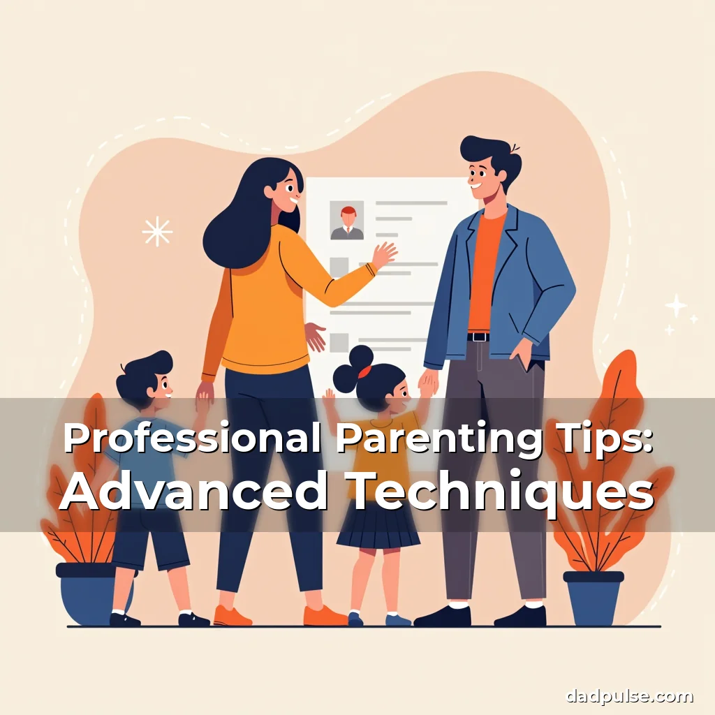 Artistic representation for Professional Parenting Tips: Advanced Techniques