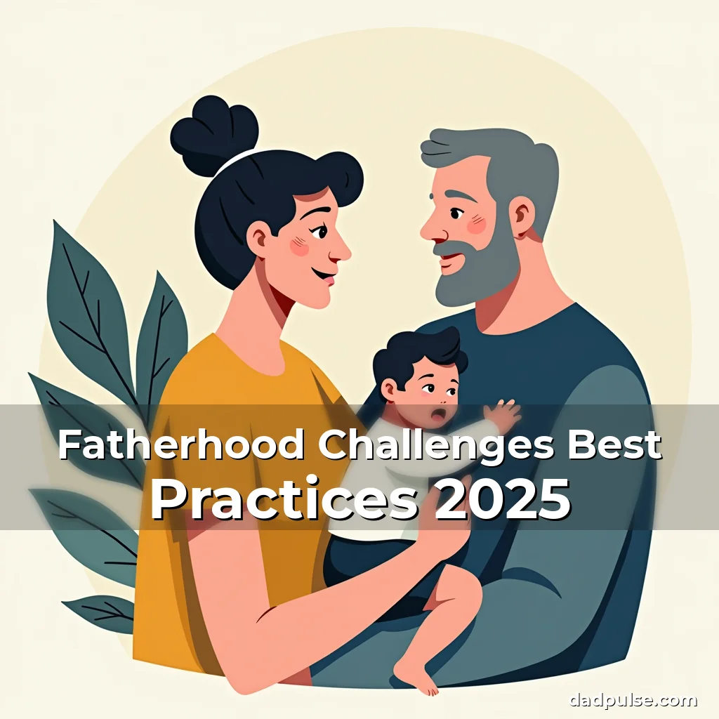 Artistic representation for Fatherhood Challenges Best Practices 2025