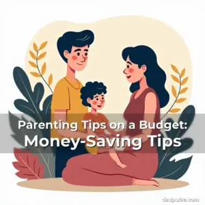 Artistic representation for Parenting Tips on a Budget: Money-Saving Tips